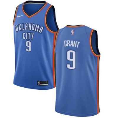 Nike Oklahoma City Thunder #9 Jerami Grant Blue Youth NBA Swingman Icon Edition Jersey